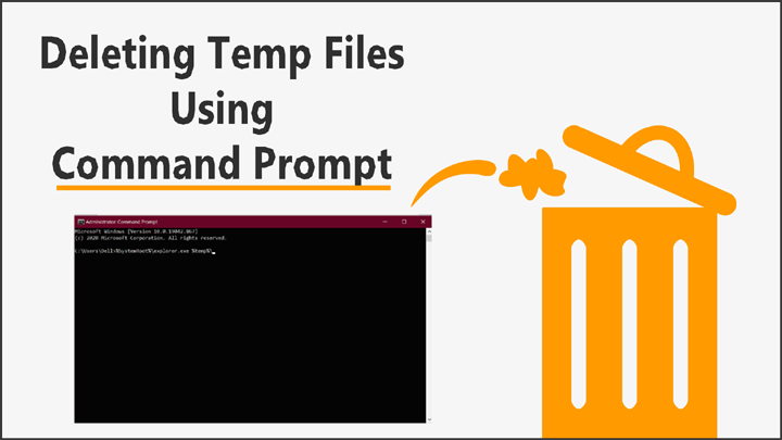 Command Prompt से Temp Files Delete कैसे करें हिंदी में जानकारी